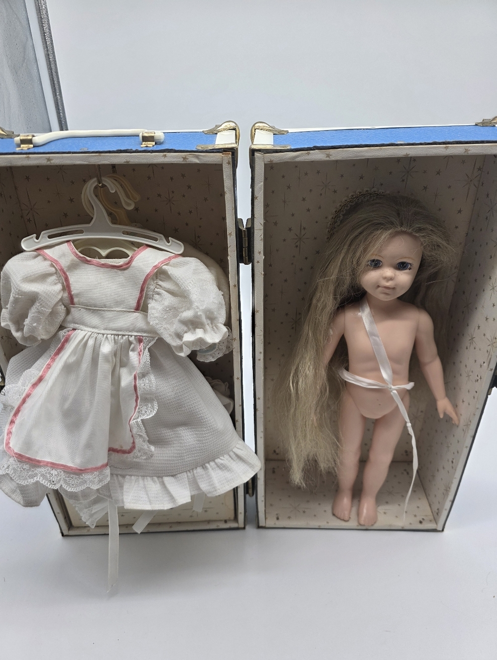 Robin Woods Alice In Wonderland VTG Doll With Case Outfits And Accessories